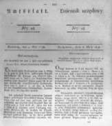 Amtsblatt der K&ouml;niglichen Preussischen Regierung zu Bromberg. 1838.05.04 No.18