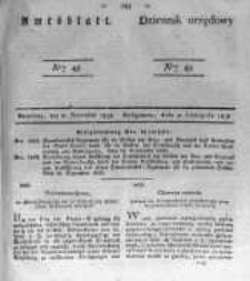 Amtsblatt der K&ouml;niglichen Preussischen Regierung zu Bromberg. 1838.11.09 No.45