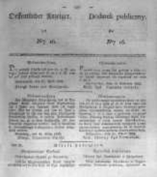 Oeffentlicher Anzeiger zum Amtsblatt No.16. der K&ouml;nigl. Preuss. Regierung zu Bromberg. 1838
