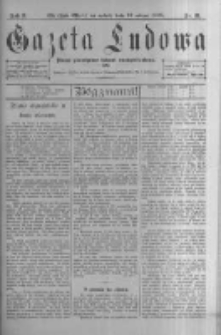 Gazeta Ludowa: pismo poświęcone ludowi ewangielickiemu. 1898.03.12 R.3 nr21
