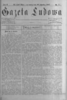 Gazeta Ludowa. 1898.09.10 R.3 nr71