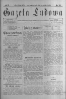 Gazeta Ludowa. 1898.09.24 R.3 nr75