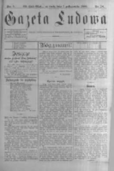 Gazeta Ludowa. 1898.10.05 R.3 nr78