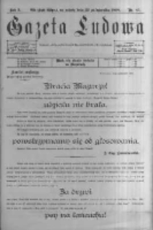 Gazeta Ludowa. 1898.10.22 R.3 nr83