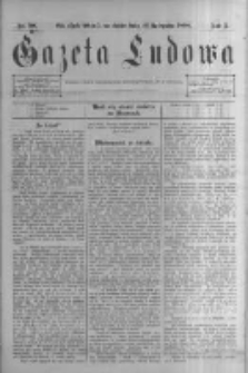 Gazeta Ludowa. 1898.11.16 R.3 nr90