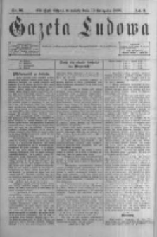 Gazeta Ludowa. 1898.11.19 R.3 nr91