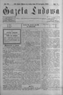 Gazeta Ludowa. 1898.11.23 R.3 nr92