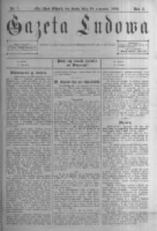 Gazeta Ludowa. 1899.01.18 R.4 nr5