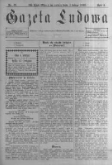 Gazeta Ludowa. 1899.02.04 R.4 nr10