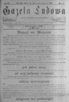 Gazeta Ludowa: pismo polsko-ewangielickie. 1899.03.11 R.4 nr20