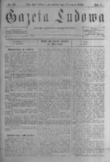 Gazeta Ludowa: pismo polsko-ewangielickie. 1899.03.18 R.4 nr22