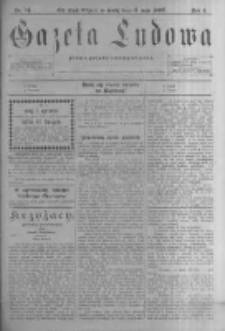 Gazeta Ludowa: pismo polsko-ewangielickie. 1899.05.03 R.4 nr34