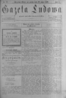 Gazeta Ludowa: pismo polsko-ewangielickie. 1899.05.20 R.4 nr37