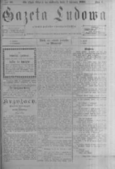 Gazeta Ludowa: pismo polsko-ewangielickie. 1899.06.04 R.4 nr40