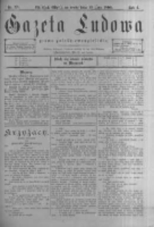 Gazeta Ludowa: pismo polsko-ewangielickie. 1899.07.19 R.4 nr53