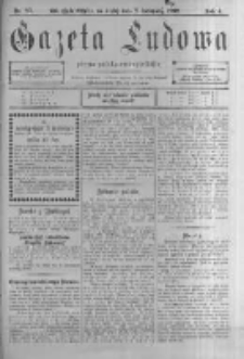 Gazeta Ludowa: pismo polsko-ewangielickie. 1899.11.08 R.4 nr83