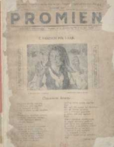 Promień: kwartalnik słuchaczy uniwersytetów ludowych 1927 sierpień R.3 Nr3