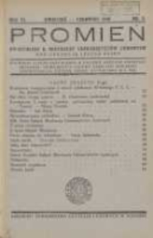 Promień: kwartalnik b. słuchaczy uniwersytet&oacute;w ludowych 1930 kwiecień/czerwiec R.6 Nr2