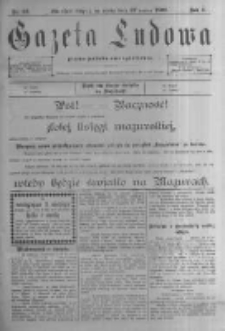 Gazeta Ludowa: pismo polsko-ewangielickie. 1899.03.22 R.4 nr23