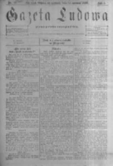 Gazeta Ludowa: pismo polsko-ewangielickie. 1899.06.11 R.4 nr42