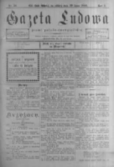 Gazeta Ludowa: pismo polsko-ewangielickie. 1899.07.29 R.4 nr56