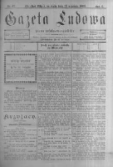 Gazeta Ludowa: pismo polsko-ewangielickie. 1899.09.13 R.4 nr67