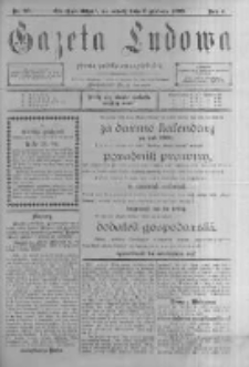Gazeta Ludowa: pismo polsko-ewangielickie. 1899.12.02 R.4 nr90