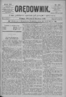 Orędownik: pismo poświęcone sprawom politycznym i sp&oacute;łecznym 1885.06.02 R.15 Nr123
