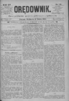 Orędownik: pismo poświęcone sprawom politycznym i sp&oacute;łecznym 1885.07.19 R.15 Nr162