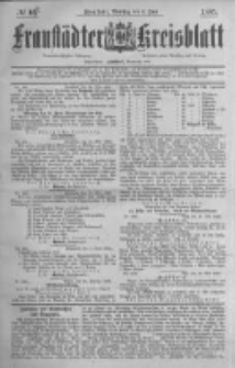 Fraust&auml;dter Kreisblatt. 1885.06.02 Nr44