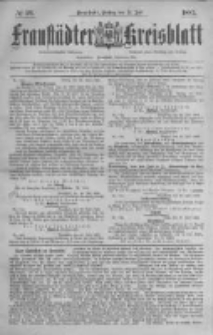Fraust&auml;dter Kreisblatt. 1885.07.24 Nr59