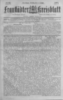 Fraust&auml;dter Kreisblatt. 1885.10.06 Nr80