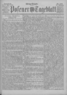 Posener Tageblatt 1899.04.29 Jg.38 Nr200