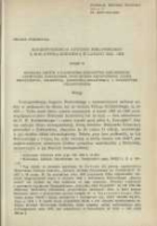 Korespondencja Augusta Bielowskiego z Biblioteką K&oacute;rnicką w latach 1845-1876. Pamiętnik Biblioteki K&oacute;rnickiej Z. 17.