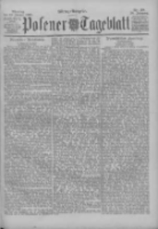 Posener Tageblatt 1899.01.23 Jg.38 Nr38