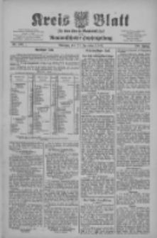 Kreis Blatt f&uuml;r den Kreis Neutomischeler zugleich Hopfenzeitung 1909.12.21 Jg.28 Nr102