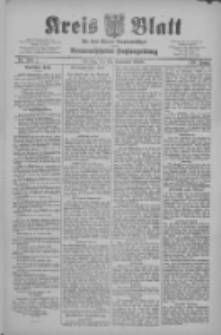 Kreis Blatt f&uuml;r den Kreis Neutomischeler zugleich Hopfenzeitung 1909.12.24 Jg.28 Nr103