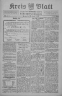 Kreis Blatt für den Kreis Neutomischeler zugleich Hopfenzeitung 1910.01.14 Jg.29 Nr4