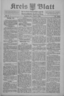 Kreis Blatt f&uuml;r den Kreis Neutomischeler zugleich Hopfenzeitung 1910.02.01 Jg.29 Nr9