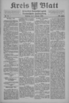 Kreis Blatt f&uuml;r den Kreis Neutomischeler zugleich Hopfenzeitung 1910.02.08 Jg.29 Nr11