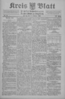 Kreis Blatt f&uuml;r den Kreis Neutomischeler zugleich Hopfenzeitung 1910.02.18 Jg.29 Nr14