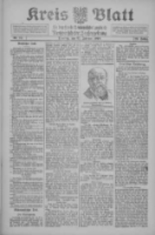 Kreis Blatt f&uuml;r den Kreis Neutomischeler zugleich Hopfenzeitung 1910.02.22 Jg.29 Nr15