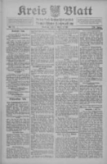 Kreis Blatt für den Kreis Neutomischeler zugleich Hopfenzeitung 1910.03.01 Jg.29 Nr17