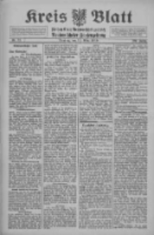 Kreis Blatt f&uuml;r den Kreis Neutomischeler zugleich Hopfenzeitung 1910.03.15 Jg.29 Nr21