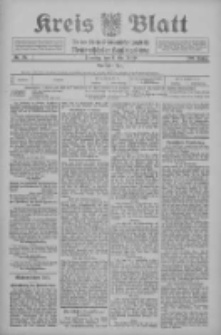Kreis Blatt f&uuml;r den Kreis Neutomischeler zugleich Hopfenzeitung 1910.05.03 Jg.29 Nr35