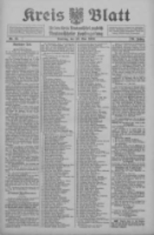 Kreis Blatt f&uuml;r den Kreis Neutomischeler zugleich Hopfenzeitung 1910.05.10 Jg.29 Nr37