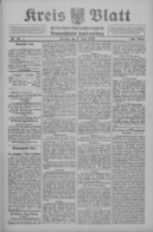 Kreis Blatt f&uuml;r den Kreis Neutomischeler zugleich Hopfenzeitung 1910.06.03 Jg.29 Nr44