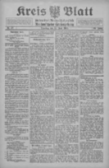 Kreis Blatt f&uuml;r den Kreis Neutomischeler zugleich Hopfenzeitung 1910.06.14 Jg.29 Nr47