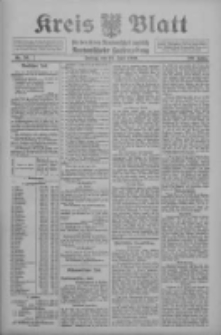 Kreis Blatt f&uuml;r den Kreis Neutomischeler zugleich Hopfenzeitung 1910.06.24 Jg.29 Nr50