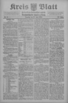 Kreis Blatt für den Kreis Neutomischeler zugleich Hopfenzeitung 1910.06.28 Jg.29 Nr51